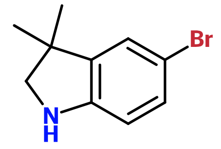 (image for) MCYB0932 5-Bromo-3,3-dimethyl-2,3-dihydro-1H-indole